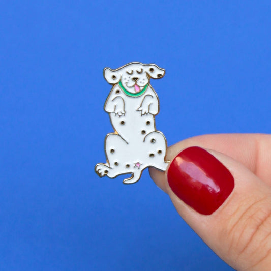 Pin's Dalmatien Coucou Suzette en émail