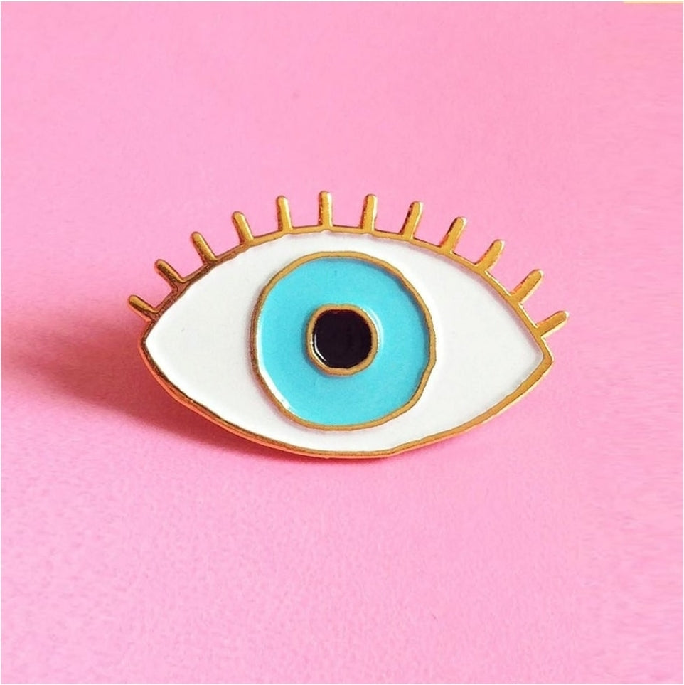 Pin's Œil bleu