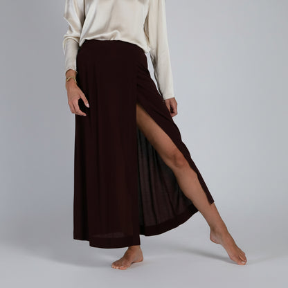Jupe Faustina bordeaux