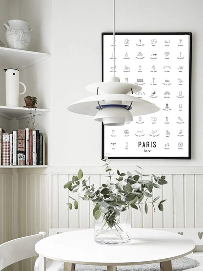 Affiche 40x30 Paris (au choix)