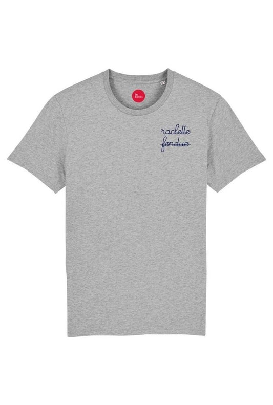 T-shirt unisexe brodé Raclette/Fondue