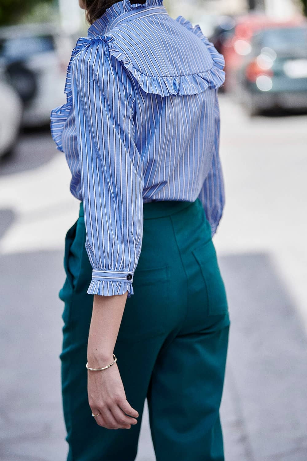 Pantalon Perine émeraude