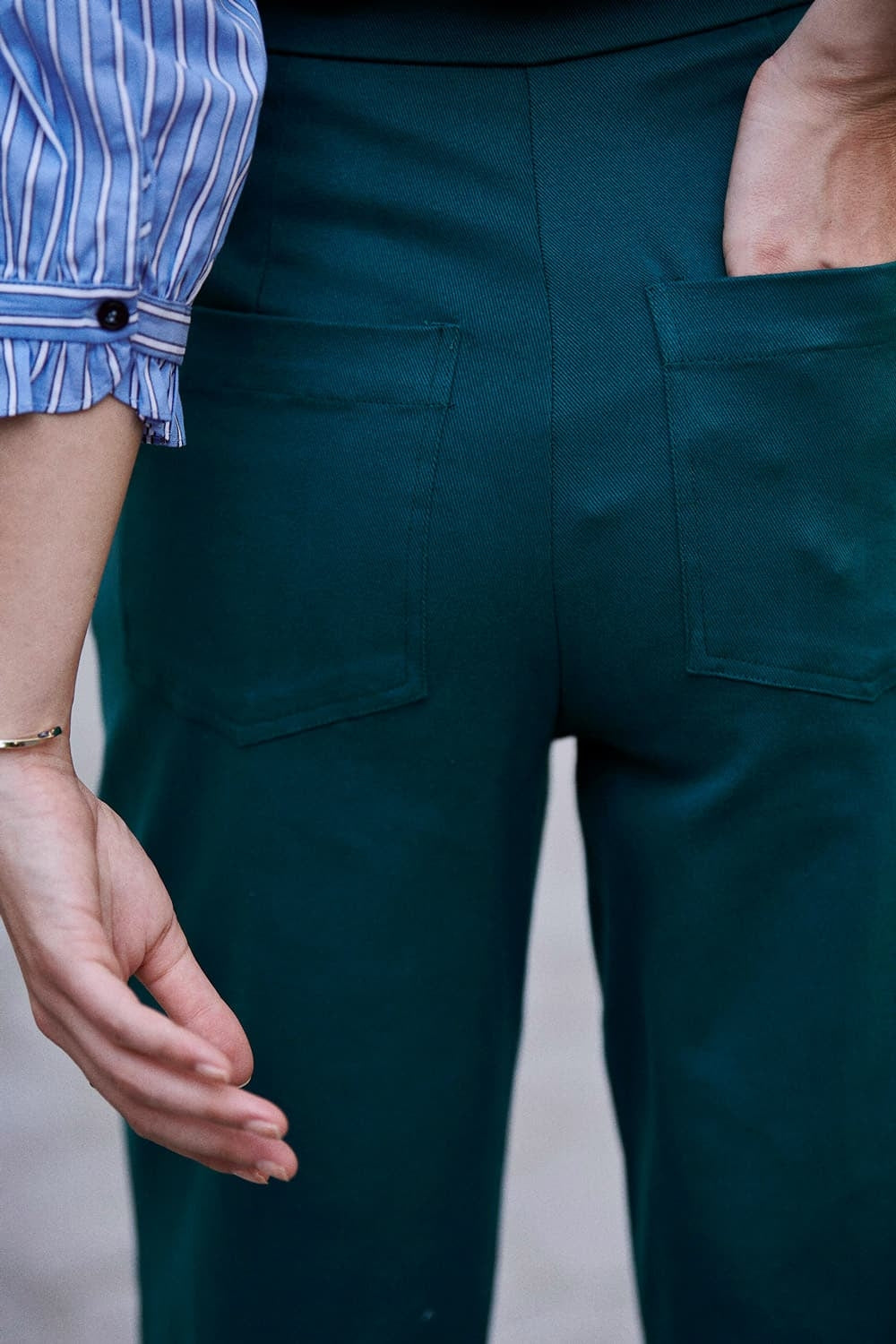 Pantalon Perine émeraude