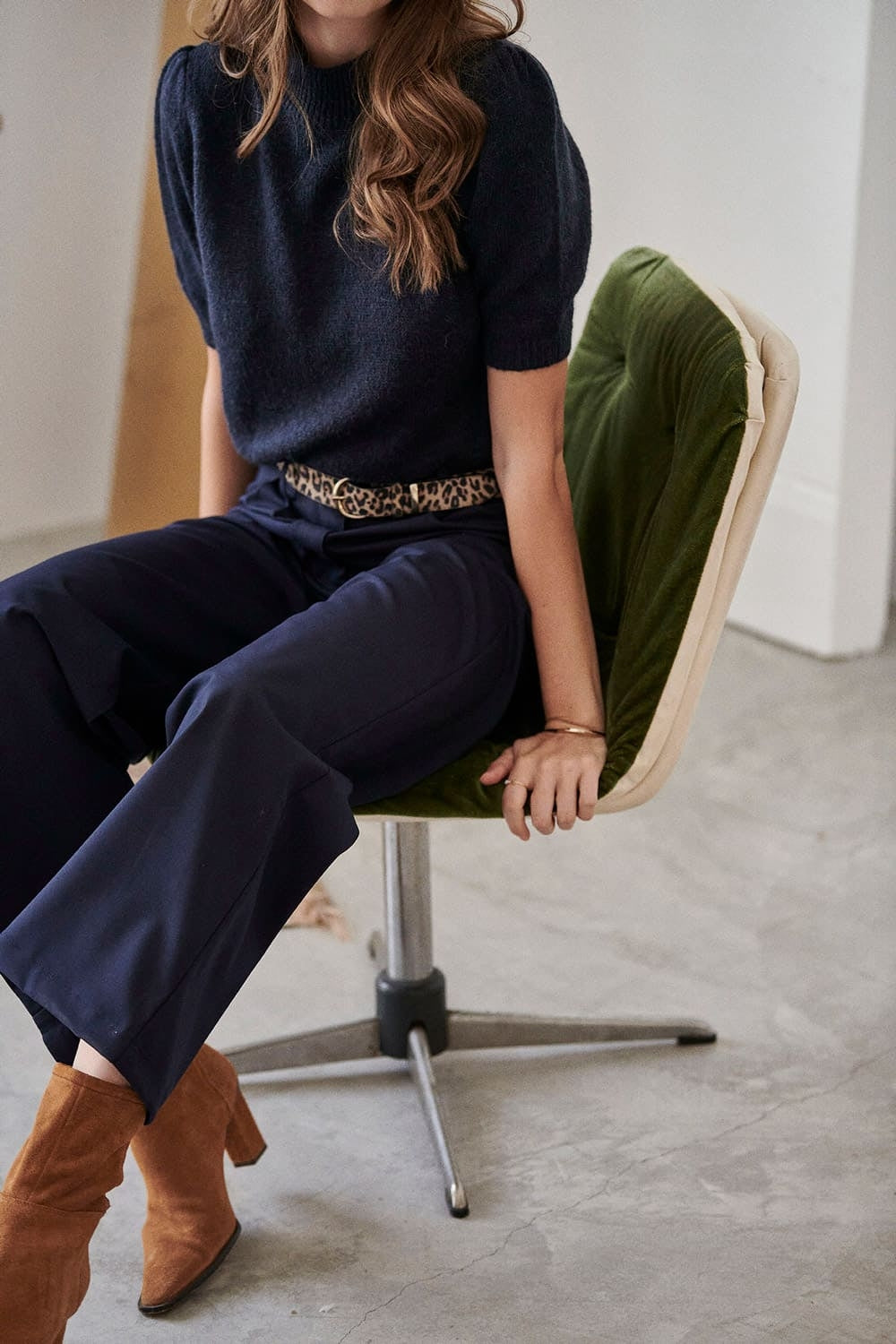 Pantalon Polly bleu nuit