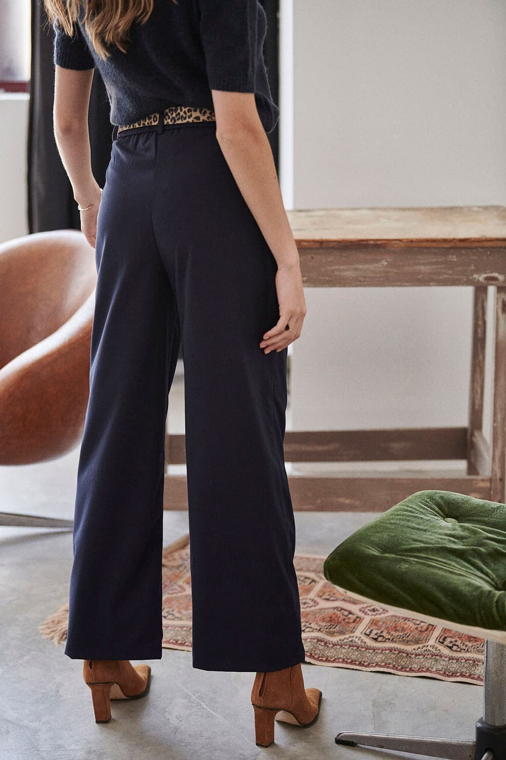 Pantalon Polly bleu nuit