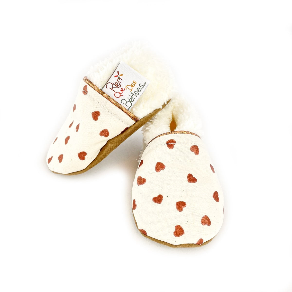 Chaussons bébé à motifs (au choix)