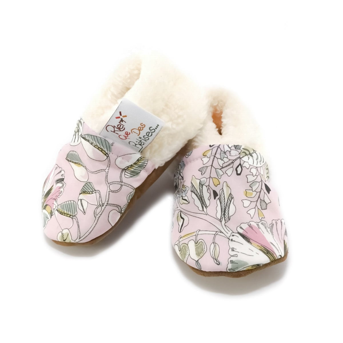 Chaussons bébé à motifs (au choix)