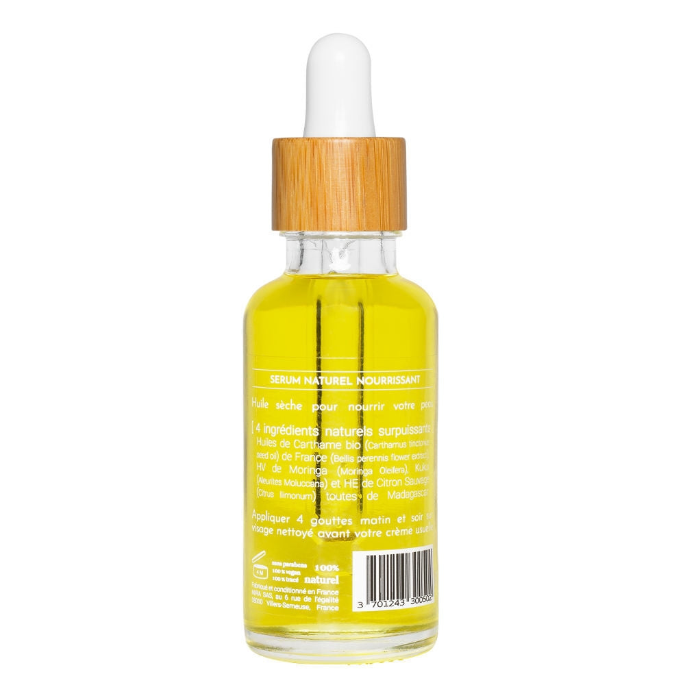 Huile végétale pure 30 mL (au choix)