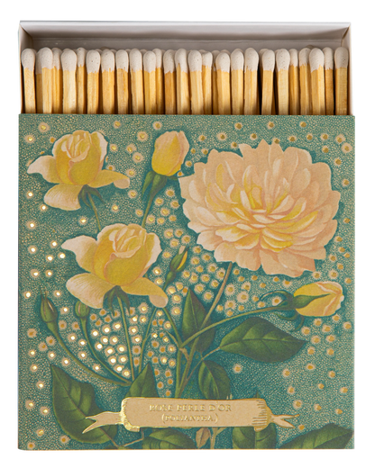 Boîte d’allumettes Rose Perle d’or turquoise Archivist Gallery