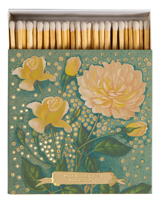 Boîte d’allumettes Rose Perle d’or turquoise Archivist Gallery