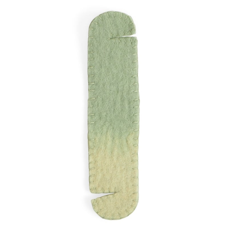 Lot de 4 ronds de serviette en laine Avocat