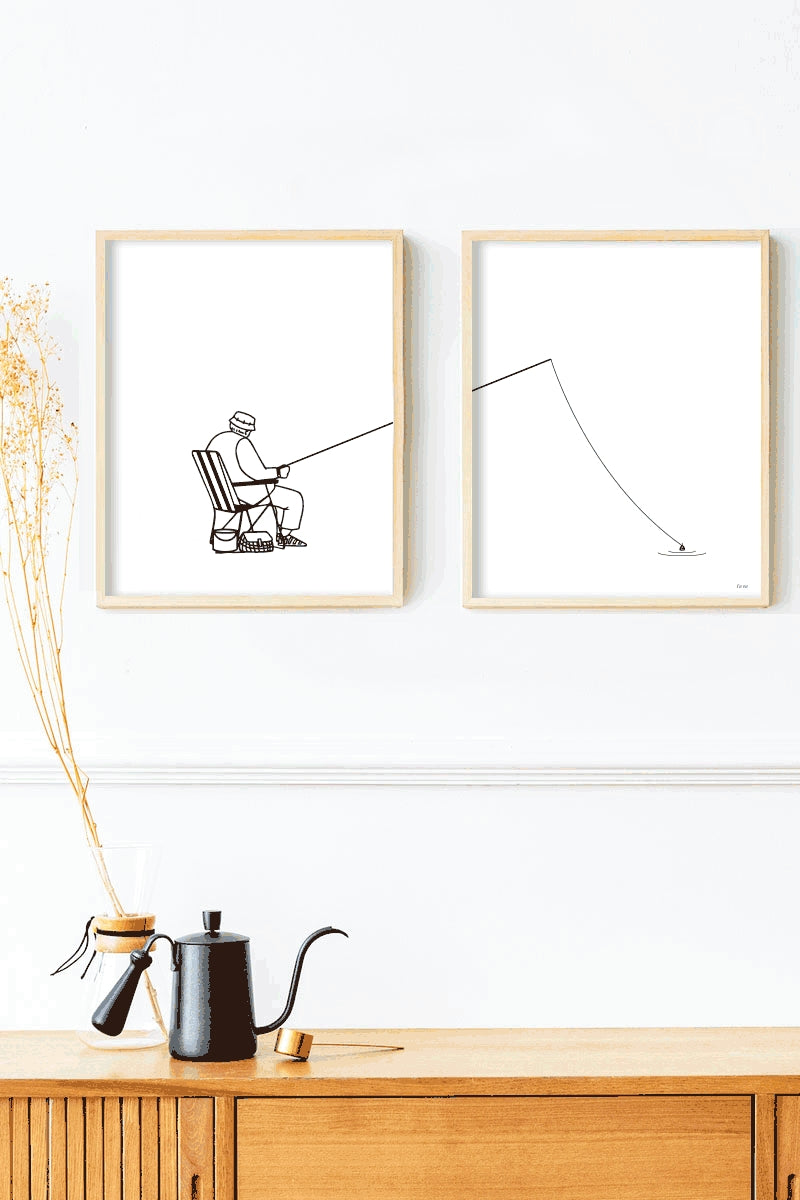 Diptyque d'affiches A4 Sportifs (au choix)