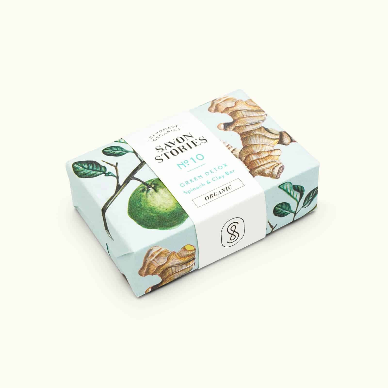 Savon N°10 Le Détoxifiant spiruline Savon Stories