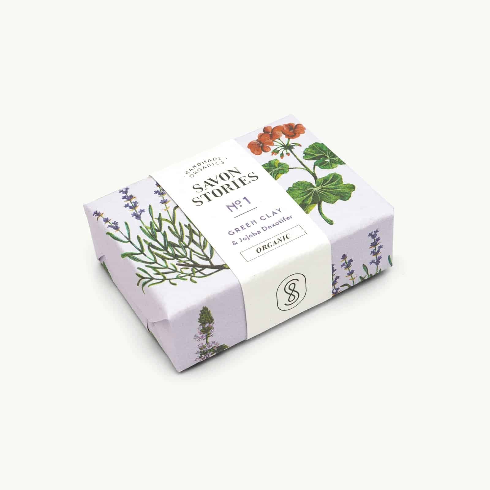Savon N°1 L'Équilibrant argile verte Savon Stories