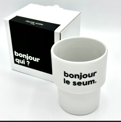 Gobelet Bonjour Le Seum - Félicie Aussi - photo 2