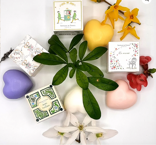 Savonnette cœur lavande « Royale »