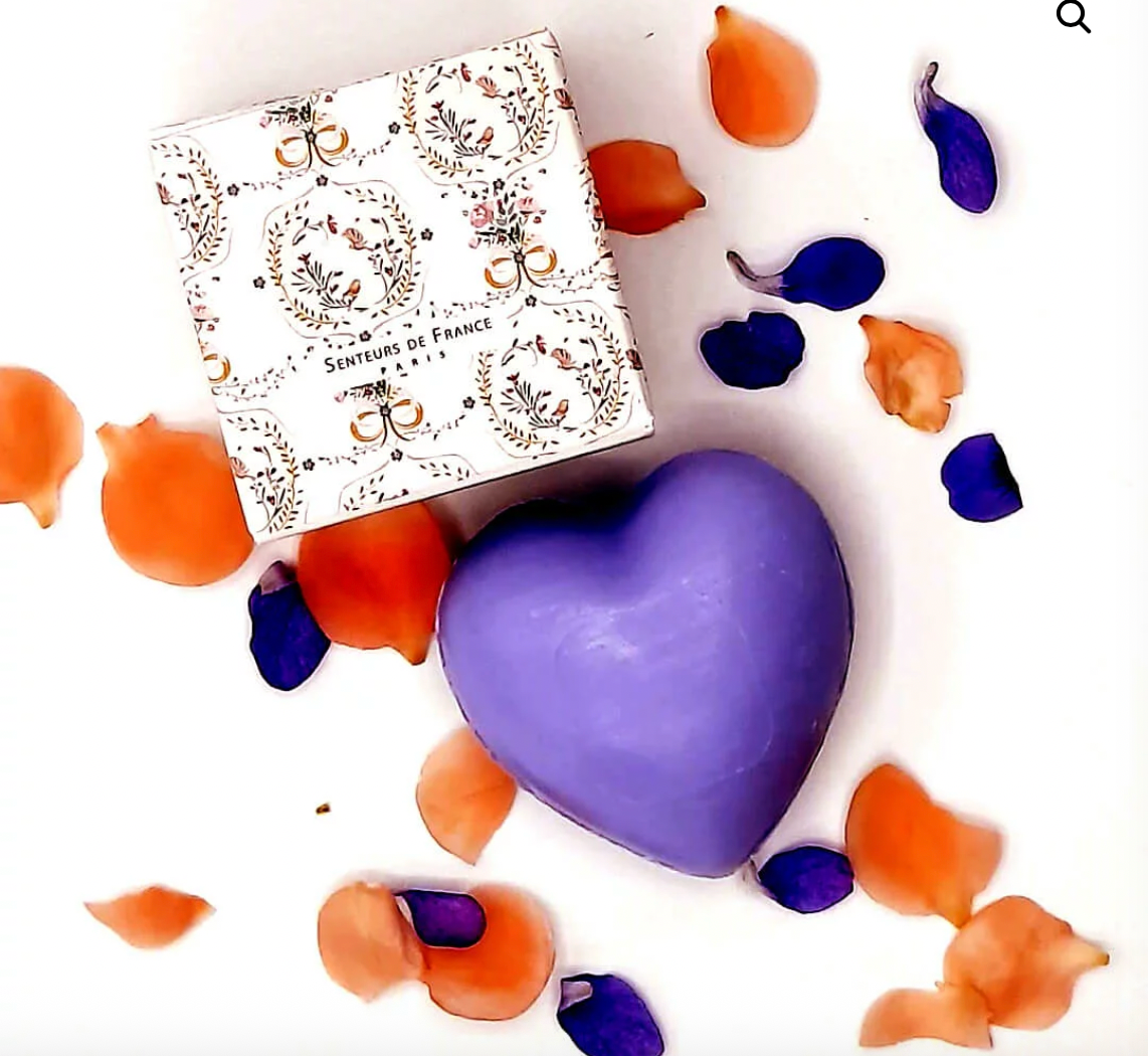 Savonnette cœur lavande « Royale »
