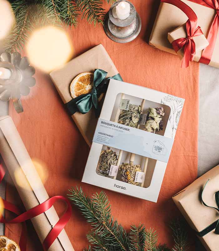 Coffret 4 Bouquets à Infuser Bio