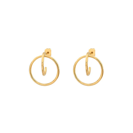 Boucle d’oreille Alma puce