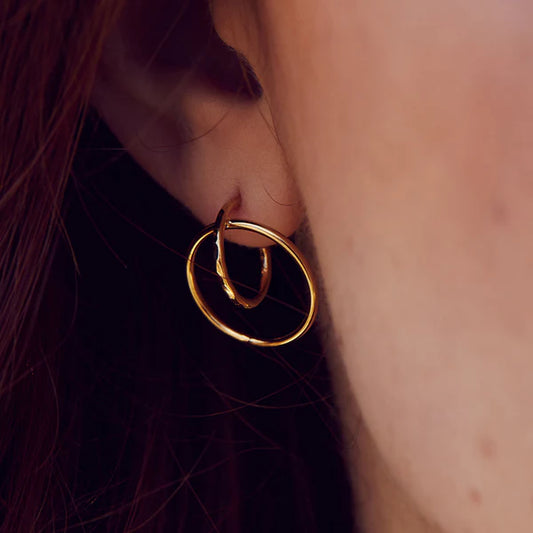 Boucle d’oreille Alma puce