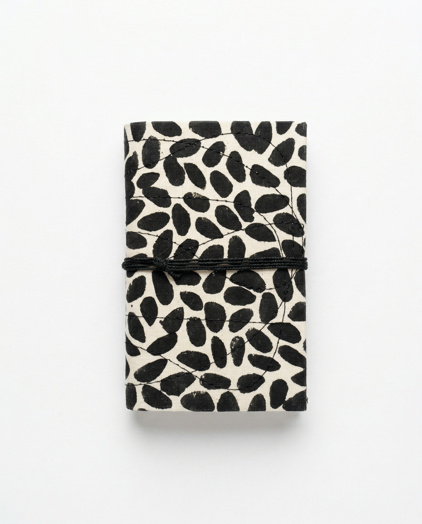 Carnet Indira - Motif Glibette Noir