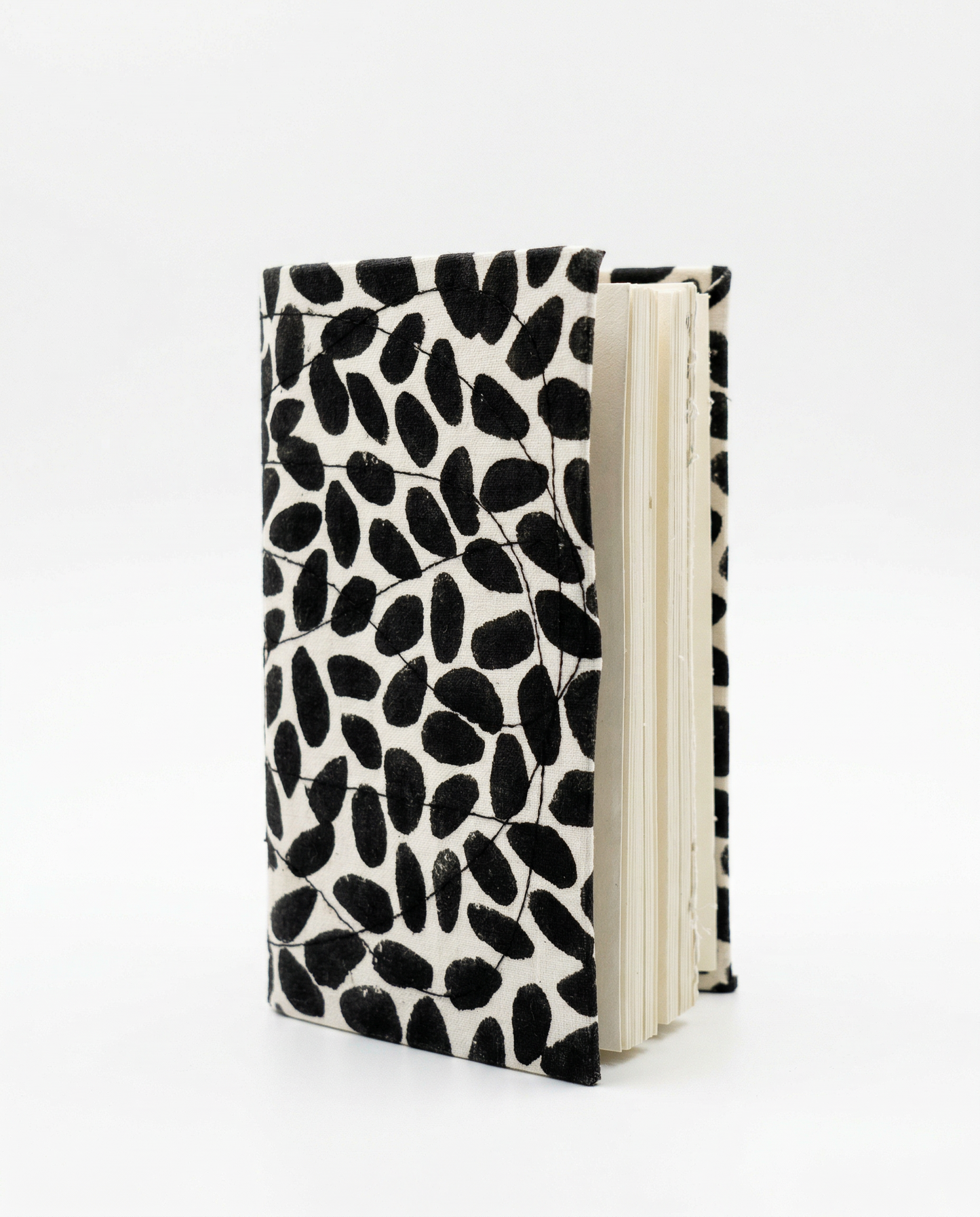 Carnet Indira - Motif Glibette Noir