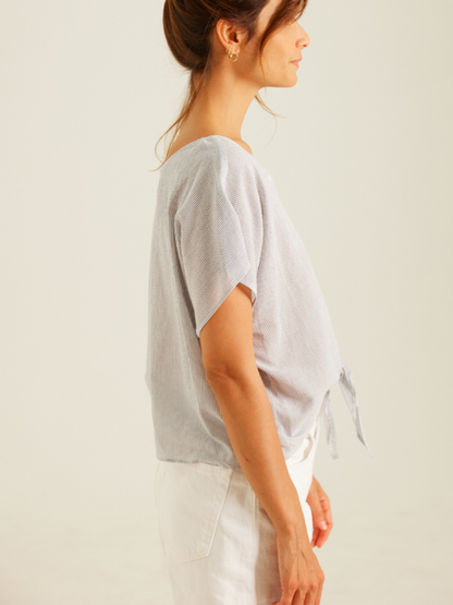 Chemise Rhoda marina