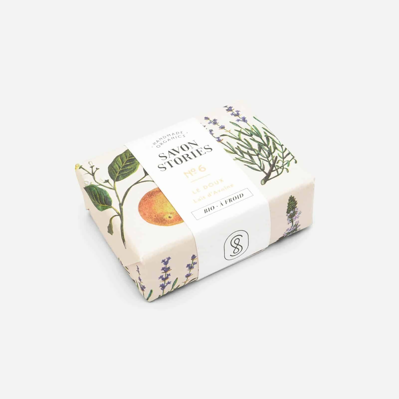 Savon N°6 Le Doux lait d'avoine Savon Stories