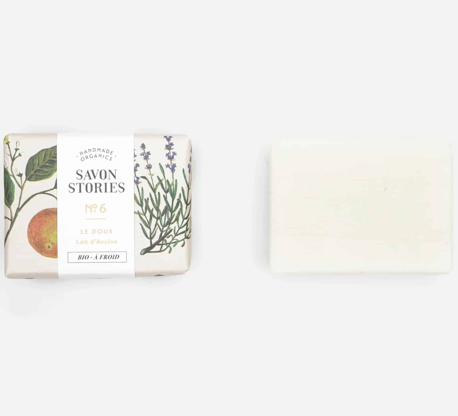 Savon N°6 Le Doux lait d'avoine Savon Stories