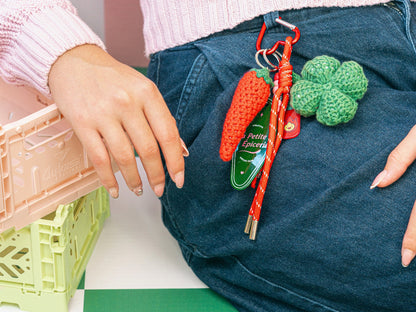 Kit crochet bag charms lucky pepper