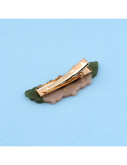 Barrette Glands Coucou Suzette porté