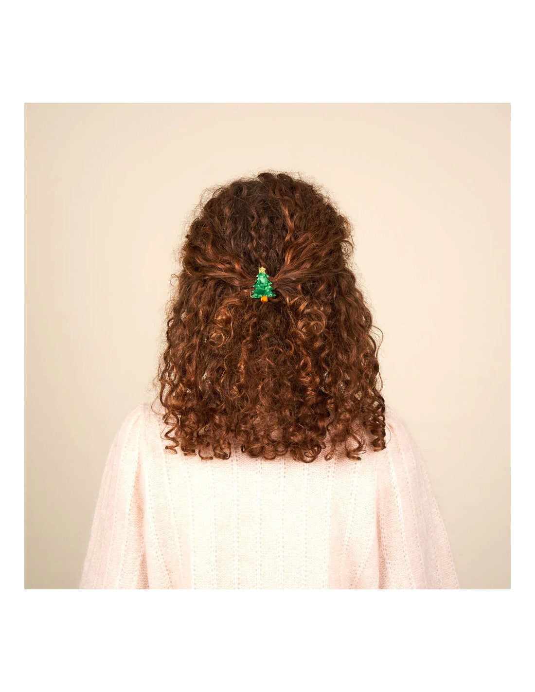 Barrette Sapin Coucou Suzette porté