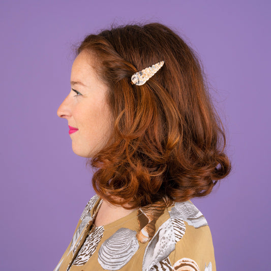 Barrette Coquillage long Coucou Suzette vue produit