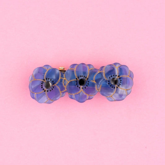 Barrette Anémone Coucou Suzette vue produit
