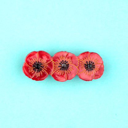 Barrette Coquelicot Coucou Suzette vue complémentaire 6