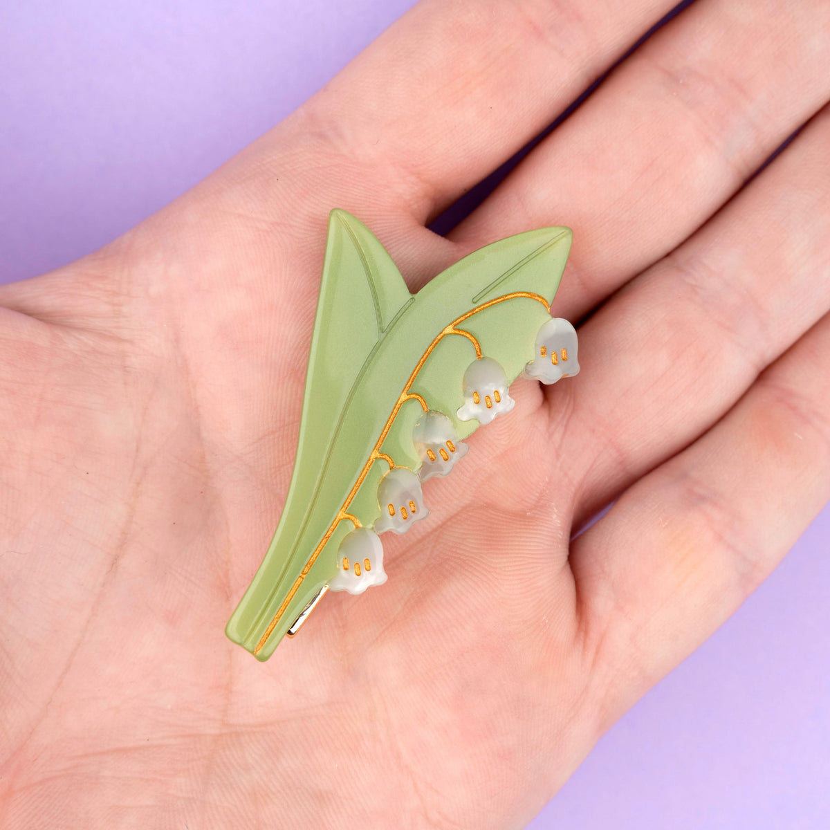 Barrette Muguet Coucou Suzette – vue complémentaire 3