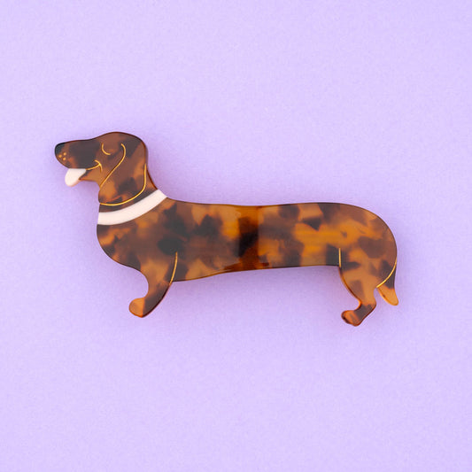 Barrette XL Teckel Coucou Suzette – vue produit