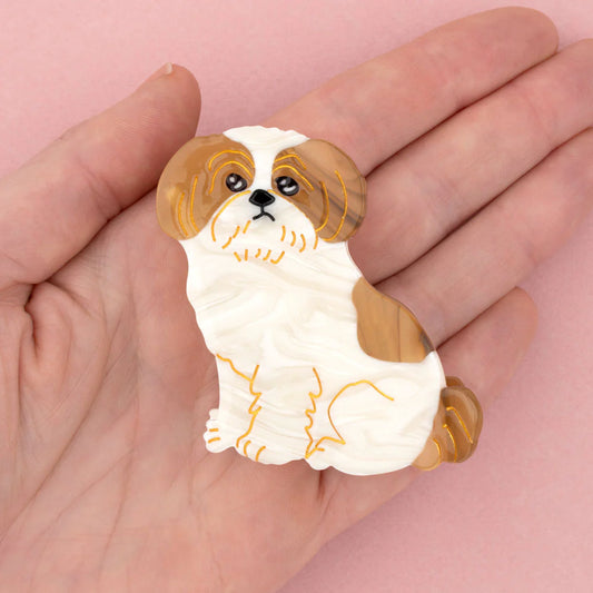 Pince à cheveux Shih Tzu