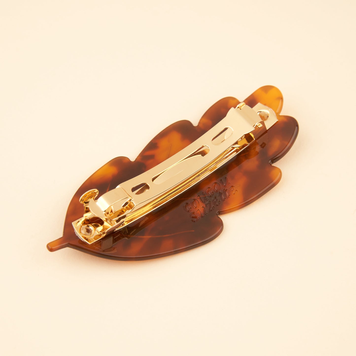 Barrette XL Feuille Coucou Suzette vue complémentaire 3