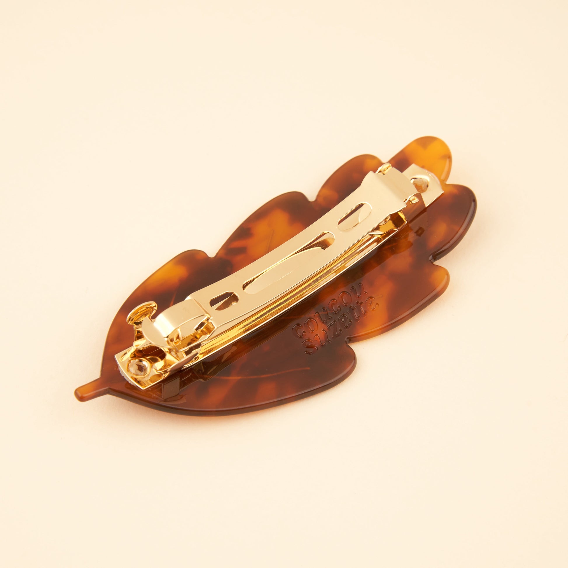 Barrette XL Feuille Coucou Suzette vue complémentaire 3