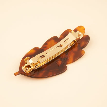 Barrette XL Feuille Coucou Suzette vue complémentaire 3