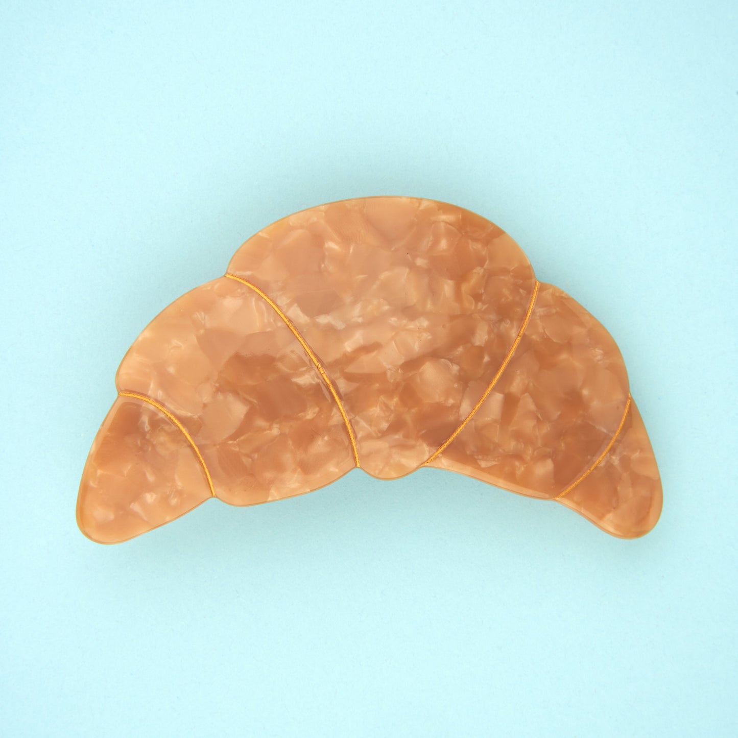 Barrette XL Croissant Coucou Suzette porté