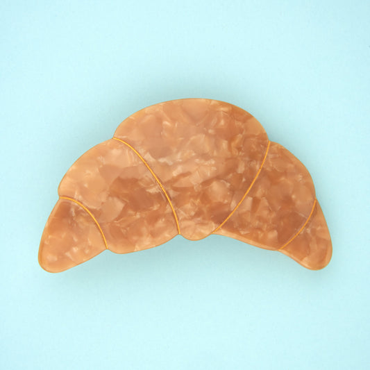 Barrette XL Croissant Coucou Suzette porté