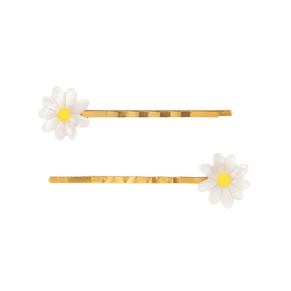 Duo de barrettes fines Pâquerettes Coucou Suzette – vue complémentaire 6
