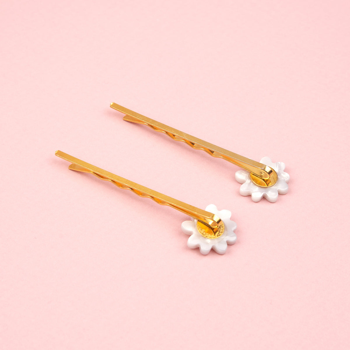 Duo de barrettes fines Pâquerettes Coucou Suzette – vue complémentaire 3