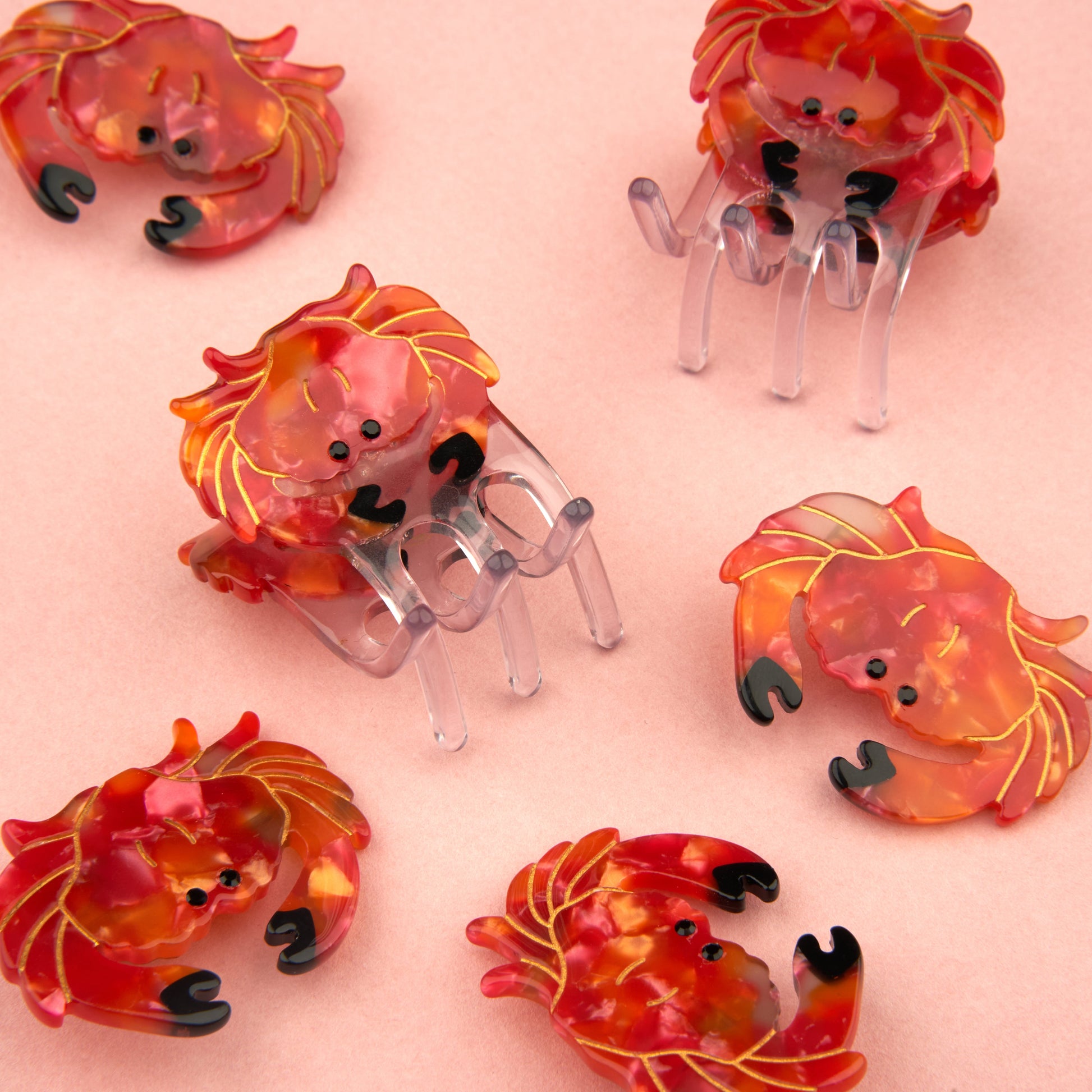 Barrette Crabe Coucou Suzette vue complémentaire 6