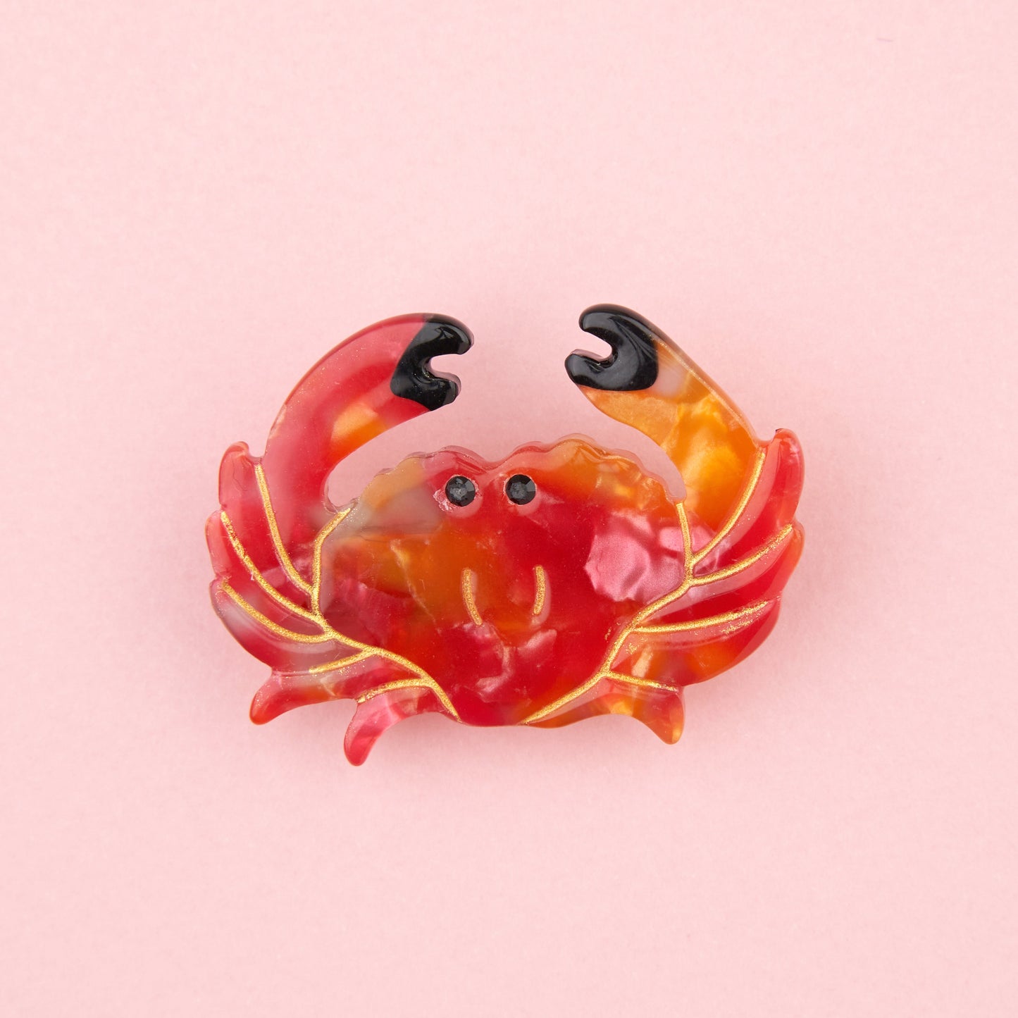 Barrette Crabe Coucou Suzette vue produit