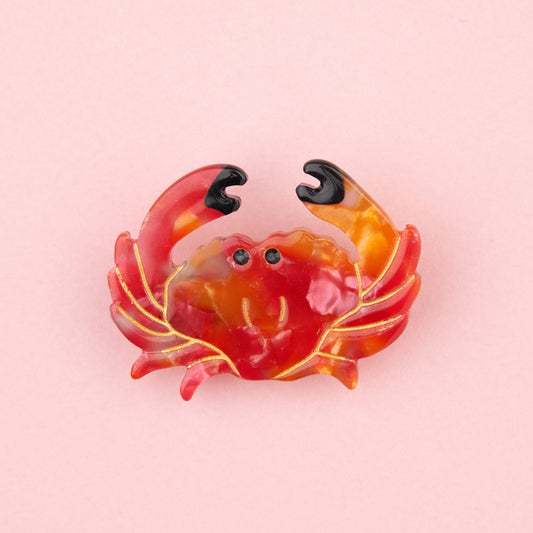 Barrette Crabe Coucou Suzette vue produit