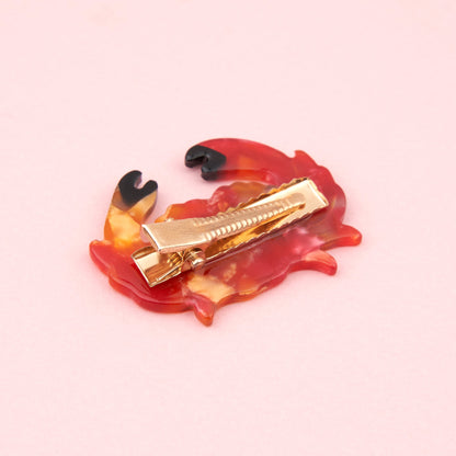 Barrette Crabe Coucou Suzette vue complémentaire 3