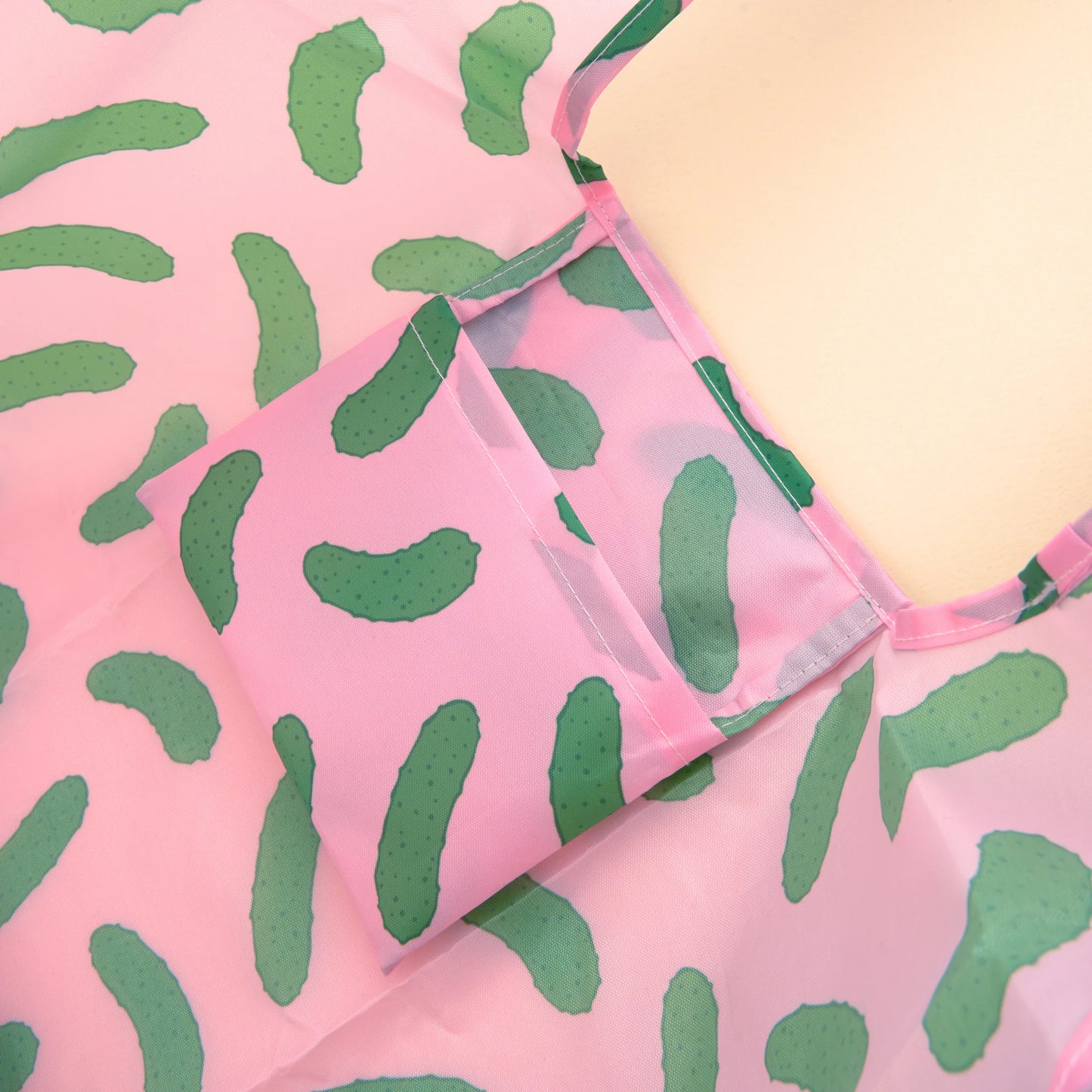 Sac emplettes cornichon